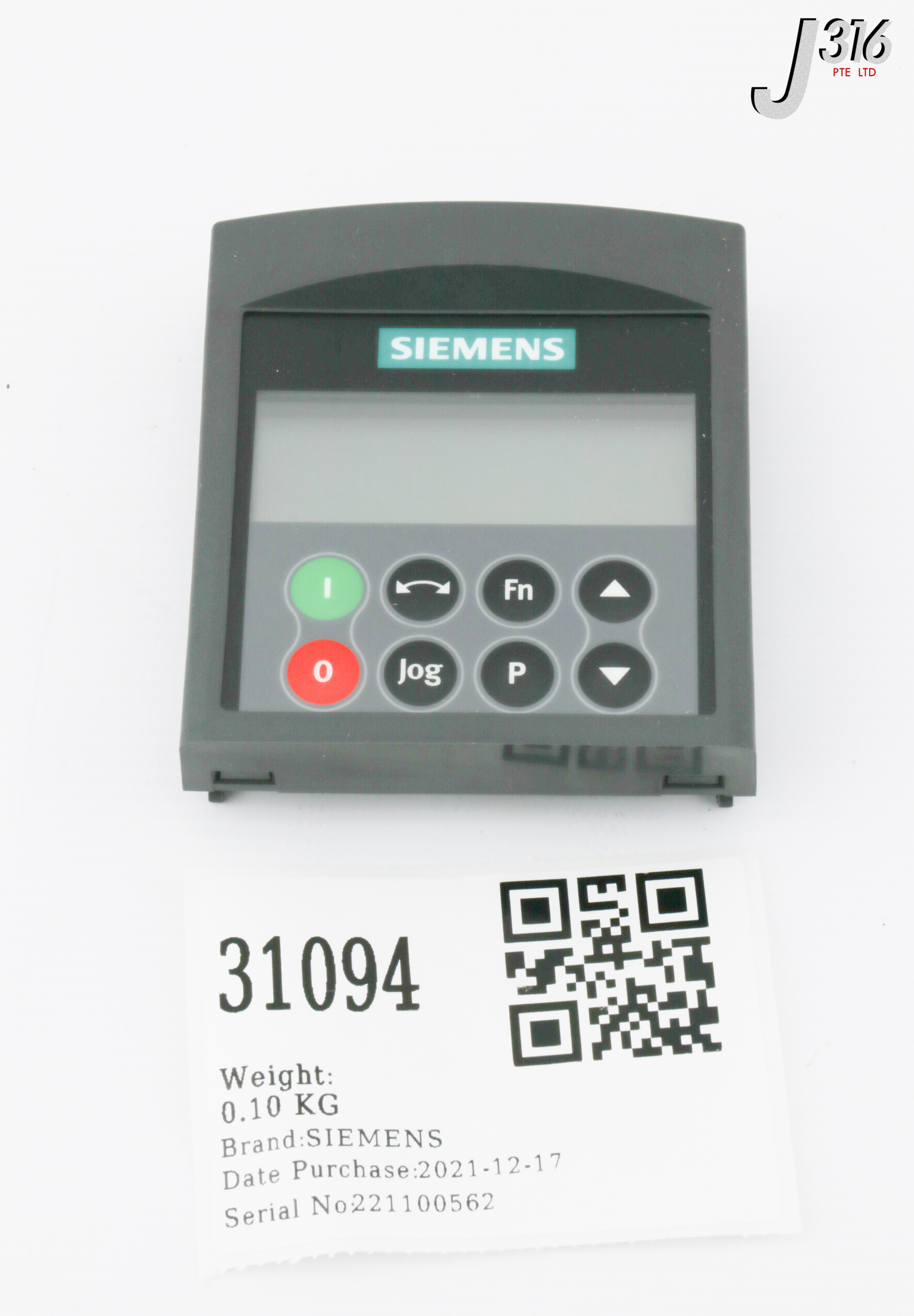 31094 SIEMENS MICROMASTER 4, BASIC OPERATOR PANEL (NEW) 6SE6400